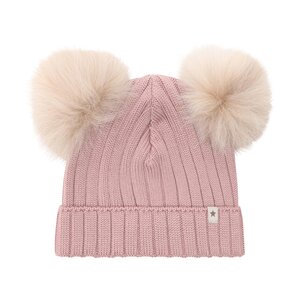Huttelihutt Hat Knit Alpaca Pompoms - Huttelihutt