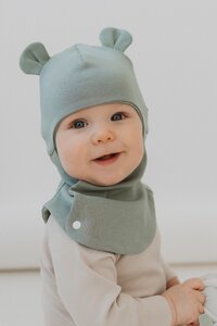 Breden Ribbed Cotton Baby Balaclava Gemma  - Breden