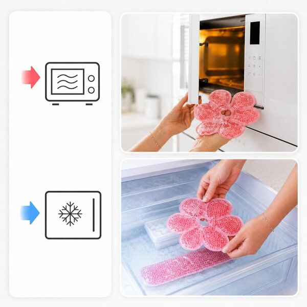 BabyOno Gel breast compresses HOT & COLD - BabyOno