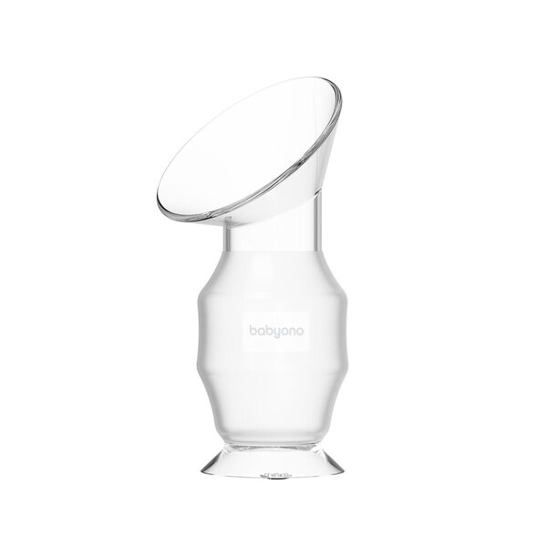 BabyOno 1399/01 Silicone breast pump - collector Beige - BabyOno
