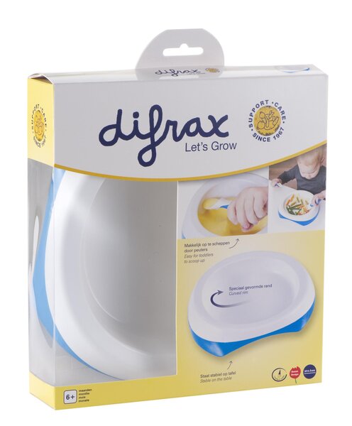 Difrax 7241-Toddler plate - Difrax