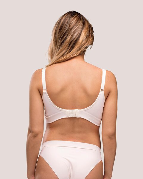 Carriwell Seamless Organic Nursing Bra, S black - Carriwell