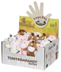 Teddykompaniet 2015-Fingerpuppets, Farm 4 diff - Fehn