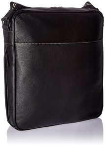 Storksak Jamie leather bag black - Storksak